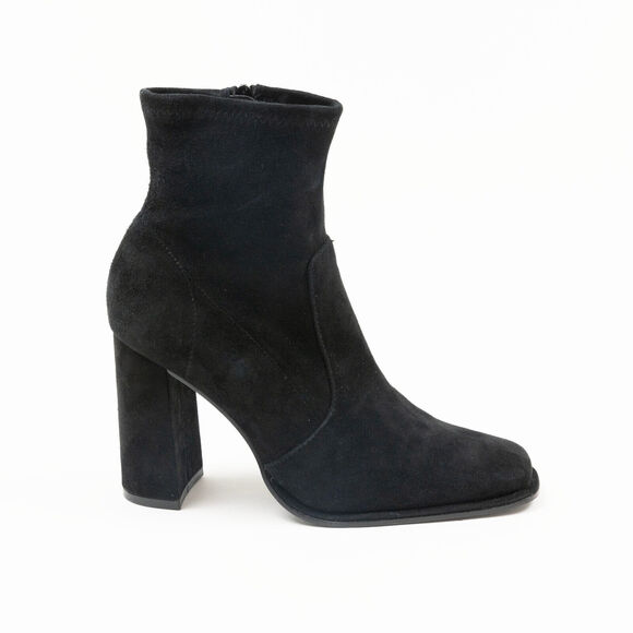 Aqua Women Lana High Heel Booties Black Size 7.5